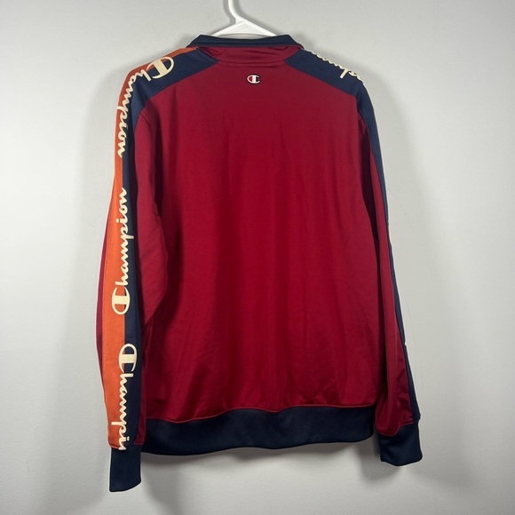 Champion Tricot “C” Logo Track Jacket Colorblock Large - Picture 7 of 7
